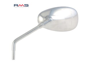 Zpětné zrcátko RMS 122760740 levý chrom pro PIAGGIO/VESPA Beverly 500 2007-2011, PIAGGIO/VESPA Beverly 250 2007-2009