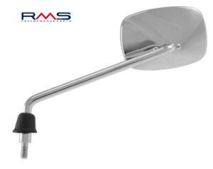 Zpětné zrcátko RMS 122760930 levý chrom pro PIAGGIO/VESPA Beverly 500 2007-2012, PIAGGIO/VESPA Beverly 250 2007-2009