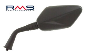 Zpětné zrcátko RMS 122761180 levý černý pro SYM Joyride 125 2009-2014, SYM Joyride 200 2009-2014