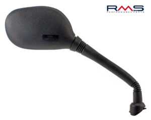 Zpětné zrcátko RMS 122770210 pravý černý pro YAMAHA YP 125 X-MAX 2007-2009, YAMAHA YP 250 X-MAX 2007-2009