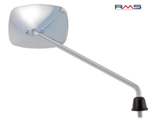 Zpětné zrcátko RMS 122770450 pravý chrom pro PIAGGIO/VESPA Beverly 125 2004-2008, PIAGGIO/VESPA Beverly 250 2004-2008