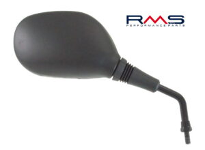 Zpětné zrcátko RMS 122770580 pravý černý pro YAMAHA YN 50 Neo´s 1997-2001, YAMAHA YN 100 Neo´s 1999-2003