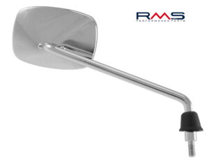 Zpětné zrcátko RMS 122770930 pravý chrom pro PIAGGIO/VESPA Beverly 500 2007-2012, PIAGGIO/VESPA Beverly 250 2007-2009