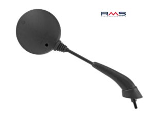 Zpětné zrcátko RMS 122770950 pravý černý pro PIAGGIO/VESPA Free 50 1995-1999
