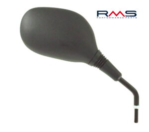 Zpětné zrcátko RMS 122771130 pravý černý pro HONDA SH 125 2013-2014, HONDA SH 150 2013-2014