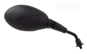 Zpětné zrcátko RMS 122771590 pravý černý pro PEUGEOT LXR 125 2010-2015, PEUGEOT LXR 200 2010-2015
