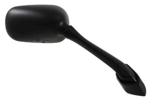 Zpětné zrcátko RMS 122772060 pravý černý pro YAMAHA FZ8 800 / Fazer 2011-2015