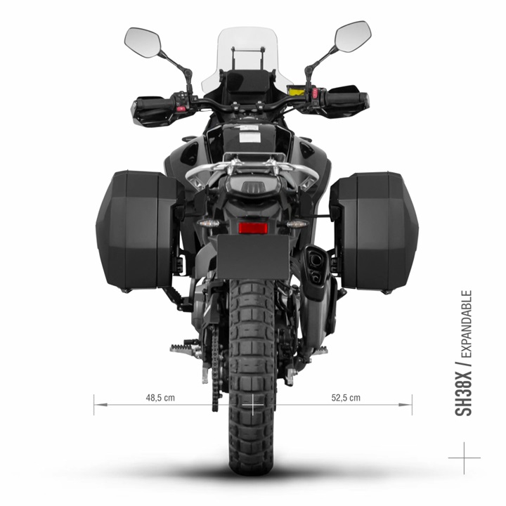 Montážní sada 3P systém SHAD C0MT43XIF pro CFMOTO 450 MT-R / RX 2024-2026 - Obrázek 4