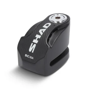 Zámek na kotouč s alarmem SHAD SC62A C0S6210A černý pin 10mm