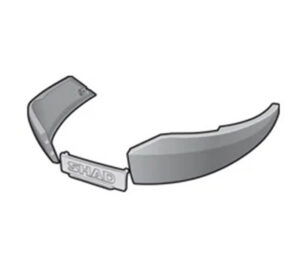 Boční rámy SHAD D1B481EMR pro SH48 tmavě šedý