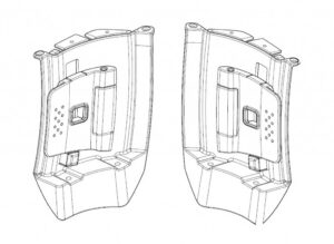 Mechanismus rozšiřitelného systému SHAD D1B59MEALR pro SH58X a SH59X
