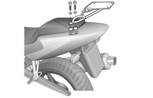 Montážní sada Top Master SHAD H0CB61ST pro HONDA CBR 600 F 2001-2008