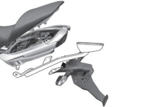 Montážní sada Top Master SHAD K0ER69ST pro KAWASAKI ER-6n 650 2009-2011, KAWASAKI ER-6f 650 2009-2011