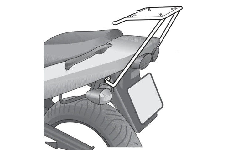 Montážní sada Top Master SHAD K0ZR71ST pro KAWASAKI ZR-7 (S) 750 2001-2005