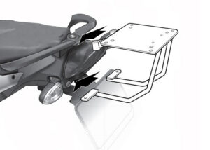 Montážní sada Top Master SHAD W0FR89ST pro BMW F 800 S 2007-2015, BMW F 800 R 2007-2015