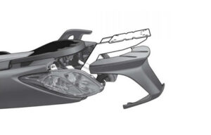 Montážní sada Top Master SHAD Y0XM20ST pro YAMAHA YP 125 X-MAX 2010-2013, YAMAHA YP 250 X-MAX 2010-2013