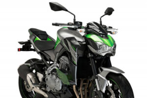 Boční spoilery PUIG DOWNFORCE 20327N černý pro KAWASAKI Z 900 2017-2019