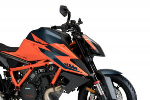 Boční spoilery PUIG DOWNFORCE 20462N černý pro KTM Super Duke 1290 / R 2020-2024, KTM Super Duke 1290 RR 2022-2024