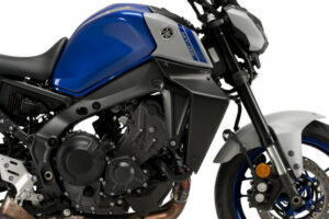 Boční spoilery PUIG DOWNFORCE 20647N černý pro YAMAHA MT-09 850 / 890 2021-2023