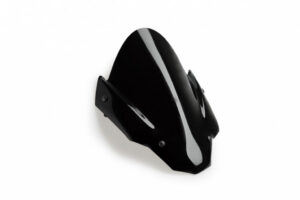 Plexi štít PUIG Z-RACING 20794N černý pro APRILIA Tuono 1100 V4 Factory 2021-2022