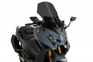 Plexi štít PUIG V-TECH LINE TOURING 21270F tmavá kouřová pro YAMAHA XP 560 T-MAX 2022-2024
