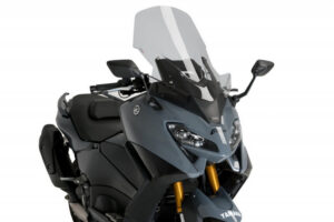 Plexi štít PUIG V-TECH LINE TOURING 21270H kouřová pro YAMAHA XP 560 T-MAX 2022-2024