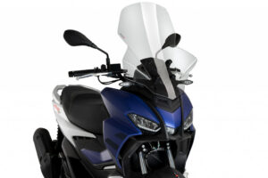 Plexi štít PUIG V-TECH LINE TOURING 21482W průhledný pro APRILIA SR 125 GT 2022-2026, APRILIA SR 200 GT 2022-2026