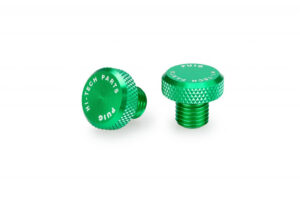 Záslepka otvoru po zrcátku PUIG 21808V zelená pro KAWASAKI Z 900 2017-2026