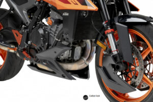 Spoiler motoru PUIG 22228C karbonový vzhled