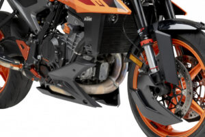 Spoiler motoru PUIG 22228J matná černá pro KTM Duke 990 2024-2025, KTM Duke 990 R 2024-2025