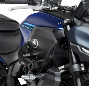 Spoilery PUIG D12 22416N černý pro YAMAHA MT-07 700 2025-2026