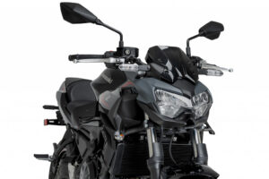 Spoilery PUIG D12 22472N černý pro KAWASAKI Z 650 2020-2026