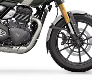 Nástavec předního blatníku PUIG 22563N černý pro TRIUMPH Scrambler 400 X 2024-2025