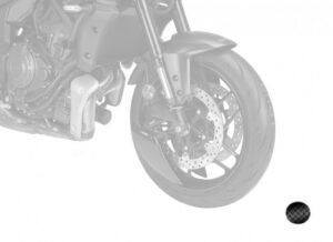 Aero wheel deflector PUIG 22657C karbonový vzhled