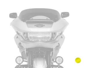Lower deflectors PUIG 22671G žlutá
