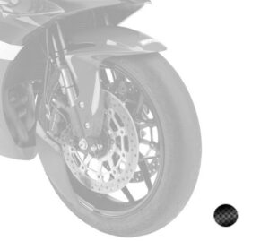 Aero wheel deflector PUIG 22695C karbonový vzhled