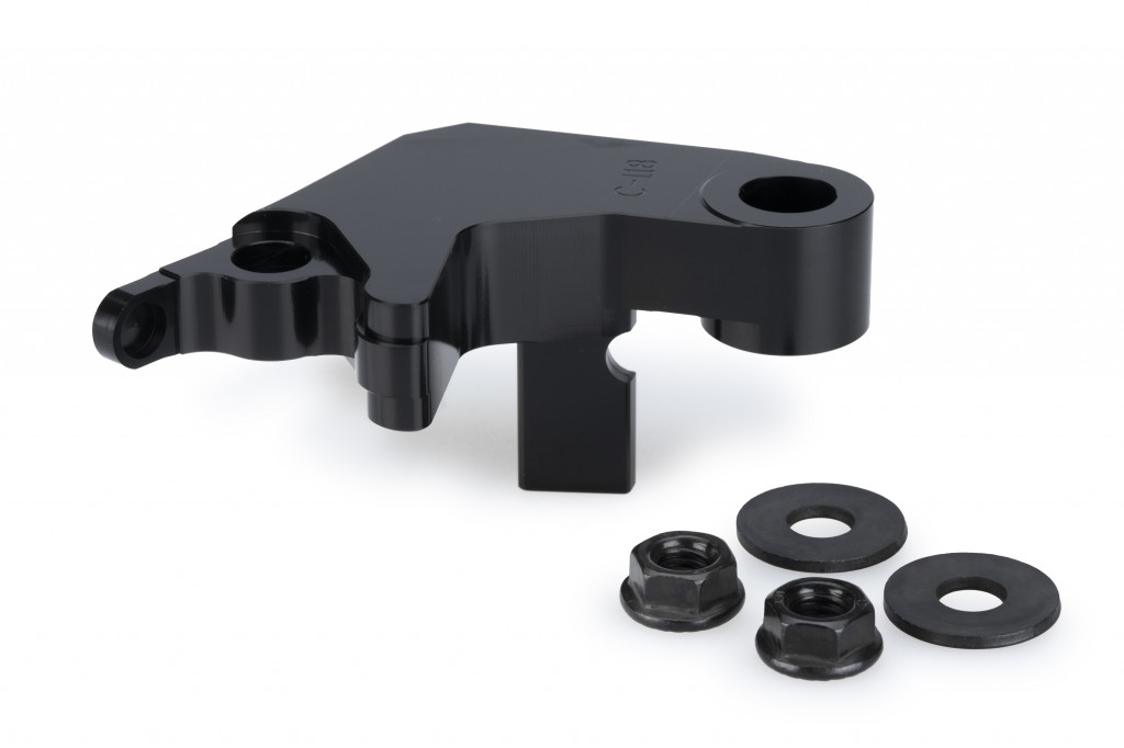 Adaptér pro páčku spojky PUIG 22722N černý pro YAMAHA Tracer 7 2025-2026