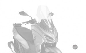 Plexi štít PUIG V-TECH LINE TOURING 22852H kouřová pro QJMOTOR MTX 125 2024-2026