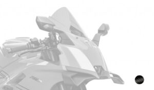 Plexi štít PUIG Z-RACING 22917J matná černá
