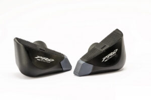 Pádové protektory rámu PUIG PRO 5293N černý s šedou gumou pro SUZUKI GSR 600 / A 2006-2011