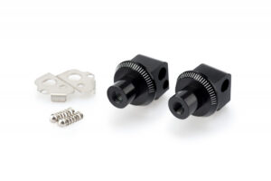 Adaptéry stupaček PUIG 7241N černý pro BMW G 650 GS 2011-2016