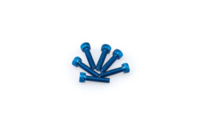 Šrouby PUIG ANODIZED 0147A modrá M5 x 20mm (6ks)