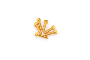 Šrouby PUIG ANODIZED 0147G žlutá M5 x 20mm (6ks)