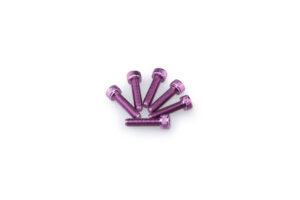 Šrouby PUIG ANODIZED 0147L fialová M5 x 20mm (6ks)