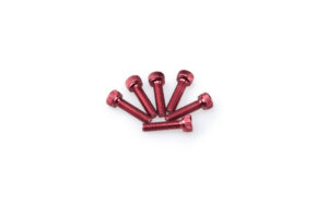 Šrouby PUIG ANODIZED 0147R červená M5 x 20mm (6ks)