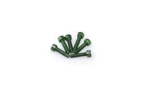 Šrouby PUIG ANODIZED 0147V zelená M5 x 20mm (6ks)