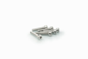 Šrouby PUIG ANODIZED 0185P stříbrná M5 x 25mm (6ks)