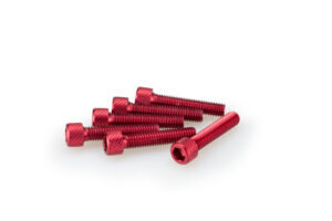 Šrouby PUIG ANODIZED 0258R červená M6 x 30mm (6ks)