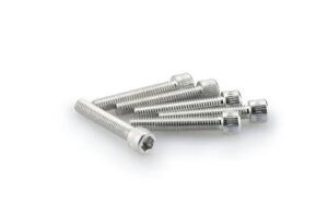 Šrouby PUIG ANODIZED 0346P stříbrná M6 x 35mm (6ks)