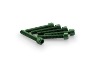 Šrouby PUIG ANODIZED 0346V zelená M6 x 35mm (6ks)